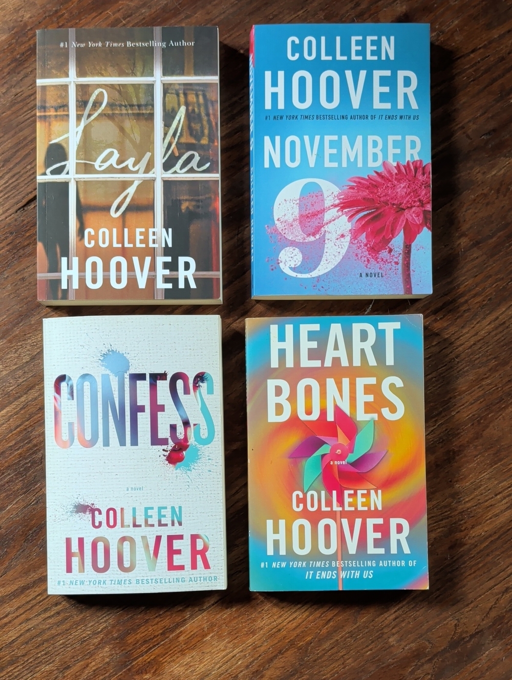 Colleen Hoover Paperback Book Set